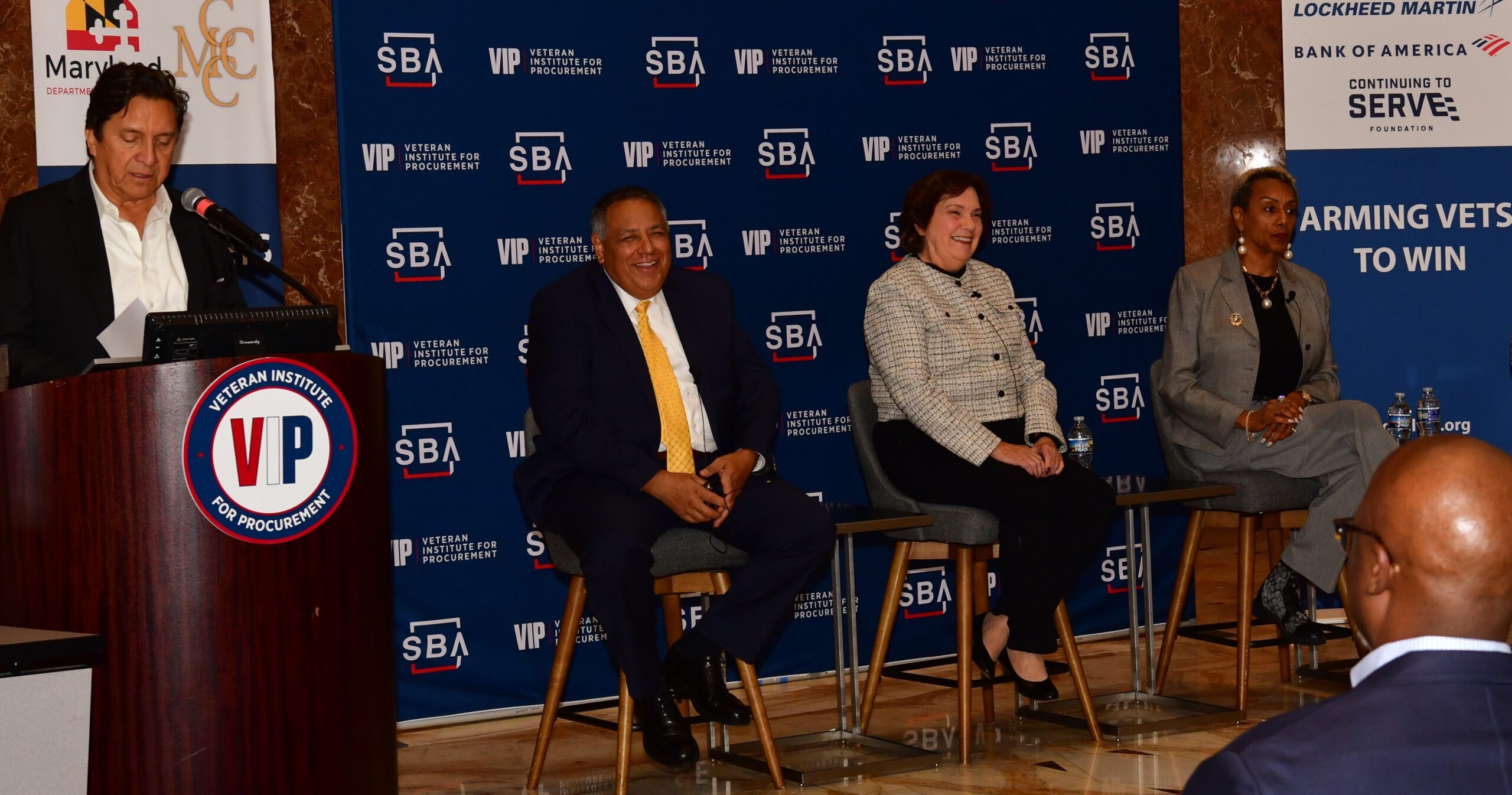 CEO Lessons Learned panel at the VIP Start training program
